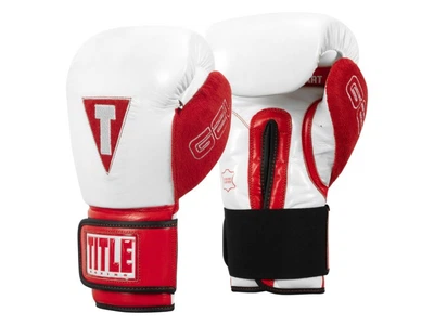 Рукавички снарядні TITLE Boxing All Heart Bag Gloves 2.0 10 унцій червоний/білий (5378)