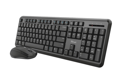 Безшумний, бездротовий комплект Trust Ody Keyboard & Mouse (24159)