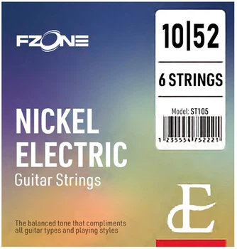 Струны для электрогитар Fzone ST105 Electric Nickel (10-52)