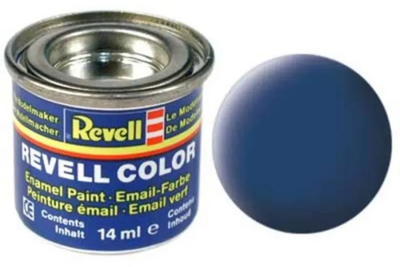 Фарба синя матова blue mat 14ml Revell (32156)