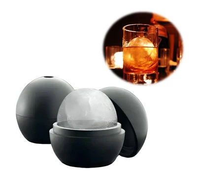 Силіконова форма для льоду Ice Ball Black