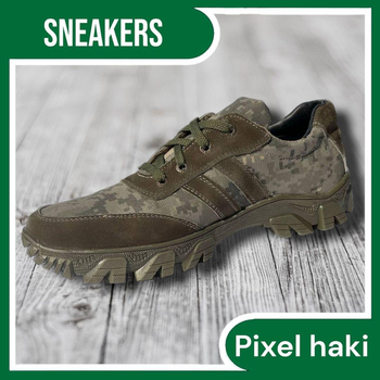 Тактичні літні військові кросівки Pixel Хакі 42