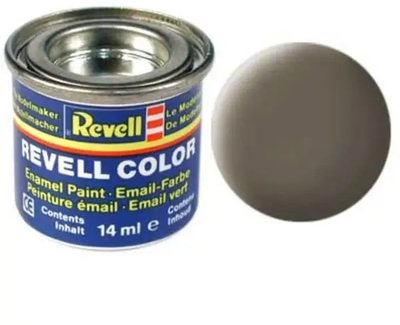 Farba khaki-brązowa matowa oliwkowy brąz mat 14ml Revell (MR-32186)