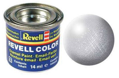Фарба срібна металік silver metallic 14ml Revell (32190)