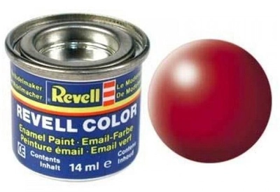 Farba Revell ognista czerwień jedwabiście-matowa fiery red silk 14 ml (MR-32330)