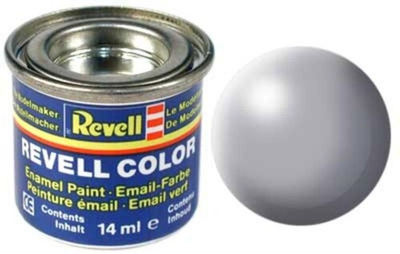 Фарба сіра шовковисто-матова grey silk 14ml Revell (32374)