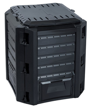 Компостер садовый COMPOGREEN 380 л черный Prosperplast