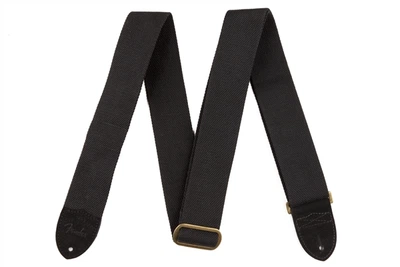 Ремінь гітарний FENDER STRAP 2" COTTON BK OVAL LOGO (57149)