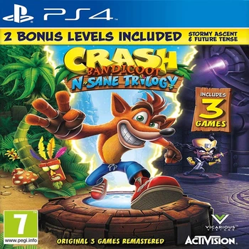 Crash Bandicoot N.Sane Trilogy (англійська версія) PS4