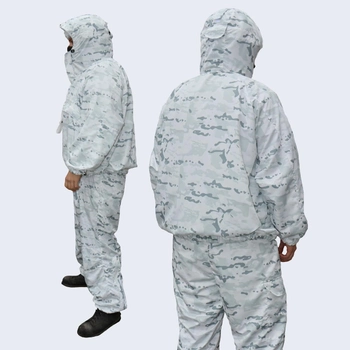 Зимовий маскувальний костюм (Маскхалат) UMA Waterprof розміру L