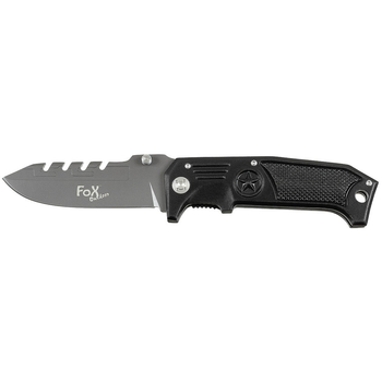 Ніж складаний великий Fox Outdoor 45511 Black