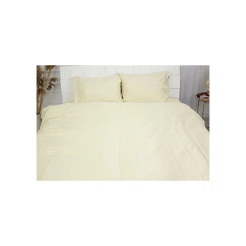 Простынь MirSon Сатин Premium 0001 Moko White 180х220 см (2200001729667)