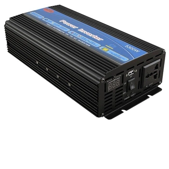 Перетворювач напруги Power Inverter 24V 220V на два акумулятора WX-5300W