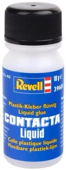 Рідкий клей Revell Contacta Liquid cement з пензликом у кришці 13 г (MR-39601)