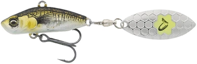 Тейл-спіннер Savage Gear 3D Sticklebait Tailspin 65 мм 9.0 г Green Silver Ayu (18544390)