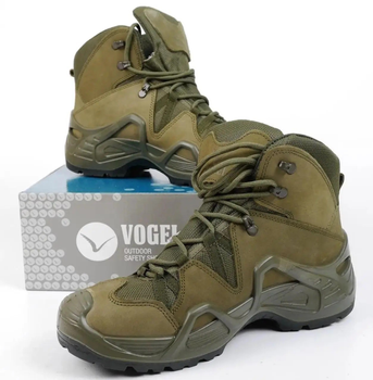 Ботинки тактические Vogel Waterproof демисезон Олива 28.5 см 43 р