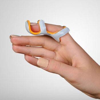 Шина для фаланг пальців Orthopoint SL-602 ортез для фіксації пальця руки «жаба» замість гіпсу Розмір L