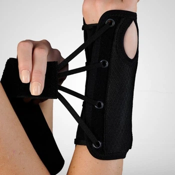 Медицинский бандаж для фиксации запястья Orthopoint REF-603 ортез на запястье на шнуровке Размер L/XL
