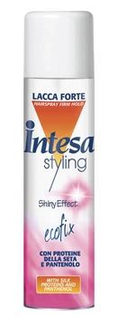Лак для волос INTESA prof Shiny effect (красный) 500 ml эффект блеска