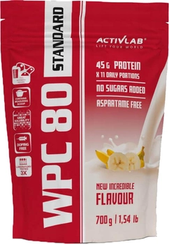 Białko ActivLab WPC 80 700 g Banan (5907368847092)
