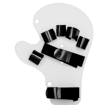 Бандаж фіксатор після інсульту для руки Lesko BS-23 Права тренажер випрямляч пальців проти спастичності (SK-N10972-58114S)
