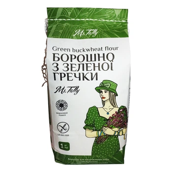 Мука зелёной гречки Ms.Tally без глютена 1кг
