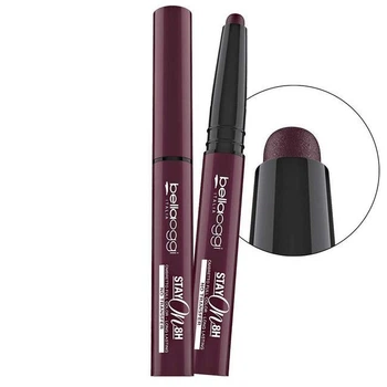 Тени-карандаш Bellaoggi Stay On Ombretto in stick waterproof 11 Pearl Red-Wine Розовый