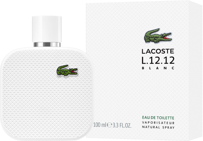 Туалетна вода Lacoste L 12,12 Blanc 100 мл (737052413174)