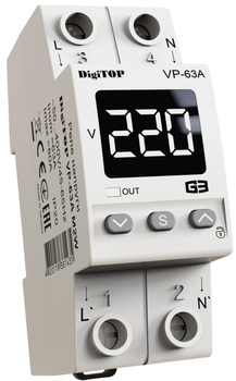Реле напруги DigiTOP VP-63A M2W