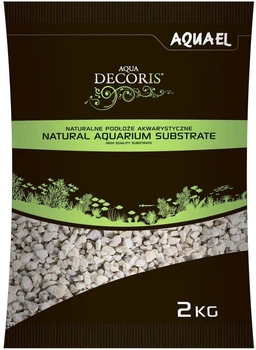 Ґрунт для акваріума AquaEl гравій доломітовий 2 кг (2-4 мм) (5905546209717)