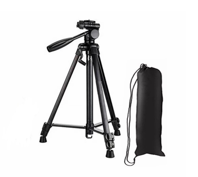 Штатив трипод з професійним пультом для камери та телефону Yufeng Tripod YF-3388 Чорний/Black