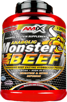 Amix Anabolic Monster Białko Wołowe 90% 2200g Owoce Leśne (8594159535121)