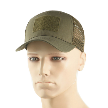 Бейсболка с липучкой и сеткой Flex Rip-Stop Army Dark Olive S/M