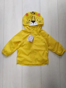 Куртка ветровка желтая Тигр Primark 86cм (400092021)