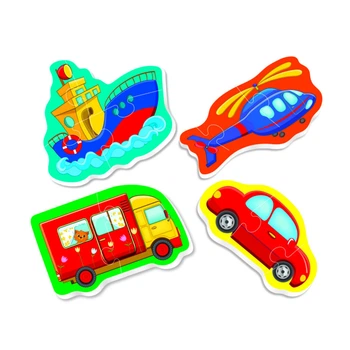 Детские пазлы Baby puzzle "Транспорт" Vladi toys VT1106-96