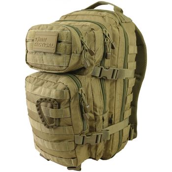 Рюкзак Kombat UK Hex-Stop Small Molle Assault Pack (28 л) койот