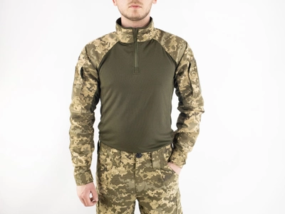 Тактическая рубашка BRAVE UBACS (убакс), пиксель ВСУ, олива, 44