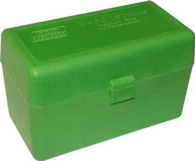 Коробка МТМ RLLD-50 для патронів 300 WM 50 шт. Зелений (17730476)