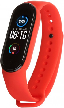 Фітнес браслет трекер розумний годинник для смартфона Arivans M6 Band Classic червоний