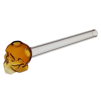 Стеклянная трубка для курения Oil Pipe Glass Skull