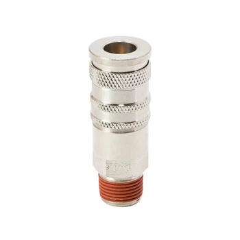 Фитинг Sigma 3/8" с автоматическим клапаном, усиленный, никелированный