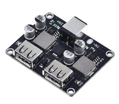 Плата быстрой зарядки DC преобразователь QC 2 USB 5,9,12V