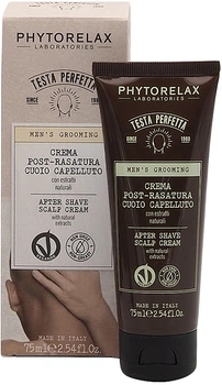 Крем для ухода за кожей головы после бритья - Phytorelax Laboratories Man Aftershave Scalp Cream 75ml (421867-133715)
