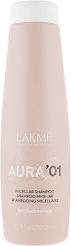 Мицеллярный шампунь для волос - Lakme Aura '01 Micellar Shampoo 1000ml (593665-140010)