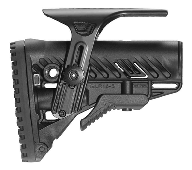 Приклад FAB Defense GLR-16 CP с регулируемой щекой для AR-15/АК