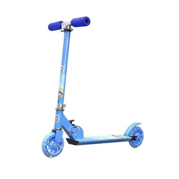 Двоколісний дитячий самокат Scooter 999 Blue 120 мм
