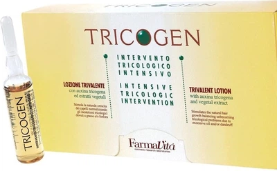 Лосьйон в ампулах проти лупи та випадання волосся Farmavita Tricogen 8 мл x 12 шт