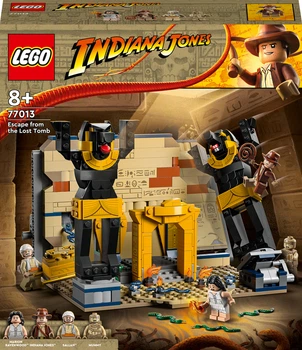 Конструктор LEGO Indiana Jones Втеча із загубленої гробниці 600 деталей (77013)