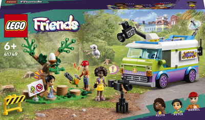 Конструктор LEGO Friends Фургон новостной редакции 446 деталей (41749)