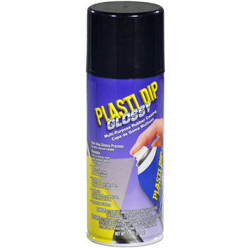 Жидкая резина | Plasti Dip Glossy | Аэрозоль 400 мл | Черный глянец
